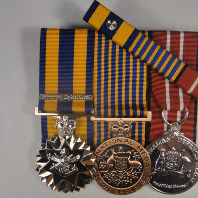 Defence force Service Medal, National Medal, Australian Defence Medals