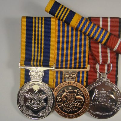 Defence Long Service Medal, National Medal, Australian Defence Medals