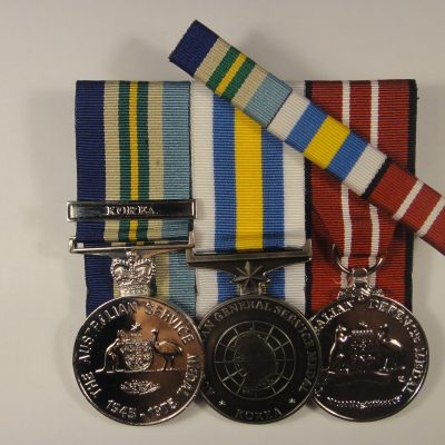 Australian Service medal 45-75 Korea General Service Medal Defence medal