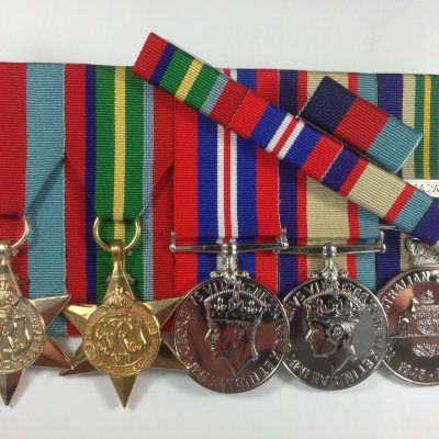 World War 2 WWII Pacific New Guinea Medals ASM 1945-75