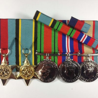 World War 2 WWII Air Crew Europe Defence medal