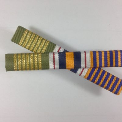 Ribbon Bars National Police Service Medal, National Emergency Medal