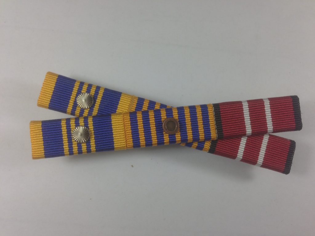 Australian L Service Ribbons Ribbon Bar, Australian Defence Long Service Medal , National Medal + 2 ...