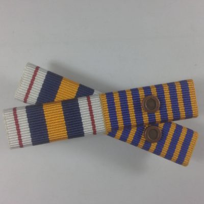 Ribbon Bars, National Police Service Medal, National Medal + 1 rosette