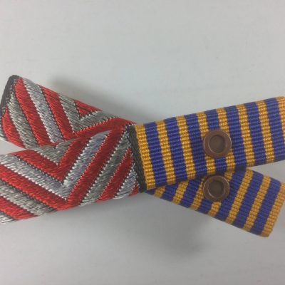 Ribbon Bars, Ambulance Service Medal, National Medal + 1 Rosette