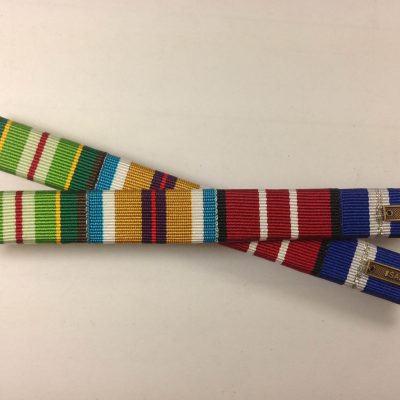 Ribbon Bar, AASM, Afghanistan Medal, ADM, NATO ISAF