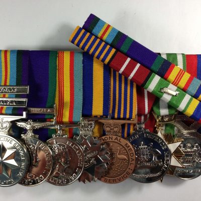 Australian Active Service Medal 45-75, Malaysia, Vietnam, Australian Service Medal 45-75, DFSM, NM