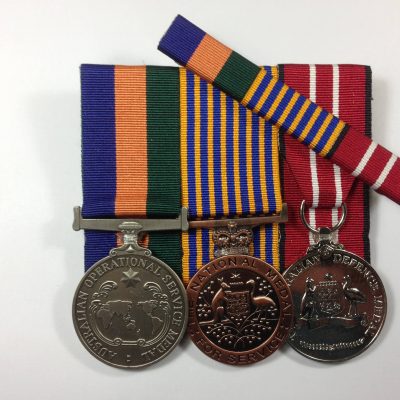Operational Service Medal -Border protection National Medal Australian Defense