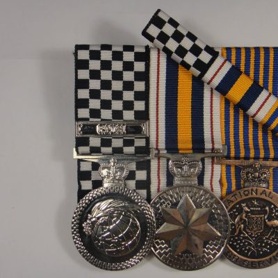 Australian Police Overseas Service Medals RAMSI, NPSM, National Medal