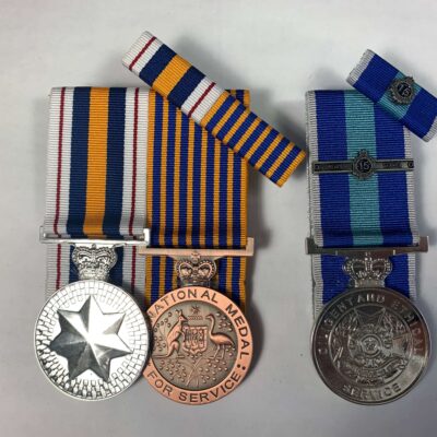 National Police Service Medal, Queensland Police Diligent & Ethical Service 15