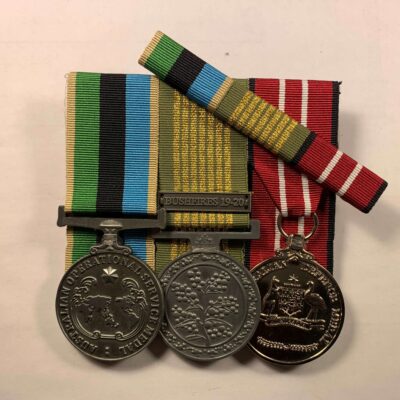 Operational Service Medal MER, National Emergency Medal Bushfire 19-20, ADM
