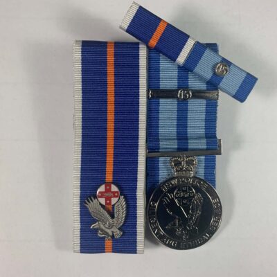 NSW Police Commissioner's Emergency Commendation 15 Year + Ribbon Bar