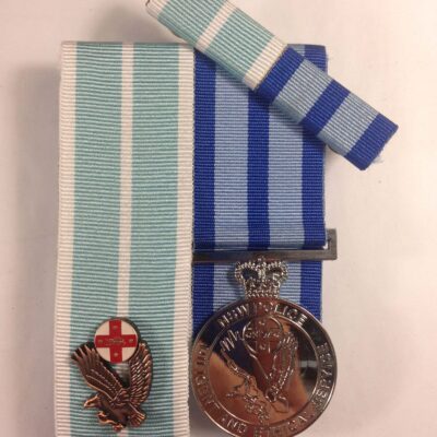 NSW police commissioner's commendation for courage Diligent & Ethical Service + ribbon bar