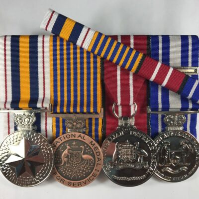 Western Australian National Police Defence Medal Diligent & Ethical Service