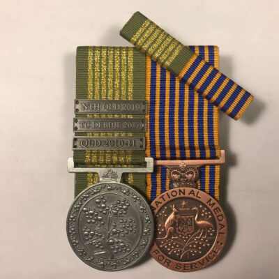 National Emergency Medal (3 clasps to order) National medal