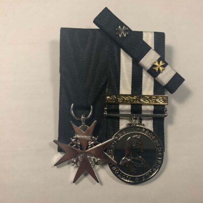 Order of St. John, St. Johns Long Service Medals + 1 Gold Clasp (30 years)