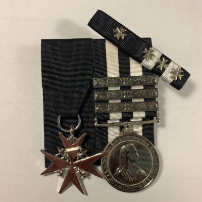 Order of St. John, St. Johns Long Service Medals + 3 Clasp for (25 years service)