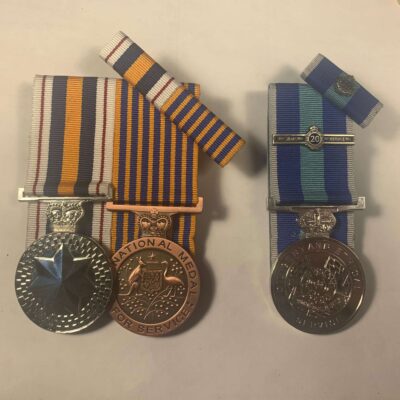 National Police Service Medal, Queensland Police Diligent & Ethical Service 20