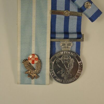 NSW Police Commissioner’s Commendation for Courage, Diligent and Ethical Service medal + 25 year clasp
