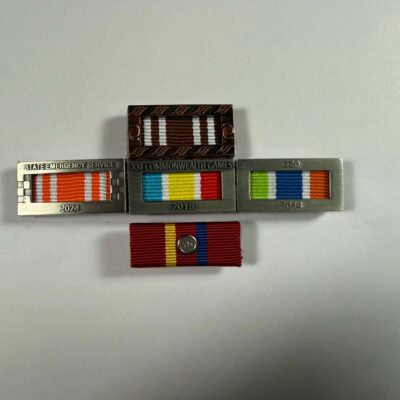 QLD SES, Floods, G20, Comm Games and ribbon bar