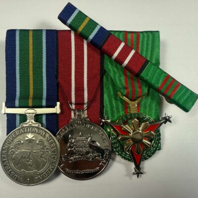 Operational Service Medal Indo Pacific, ADM, Philippines Military Merit Medal