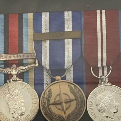 Set of medals for Greg Marshall-Smith